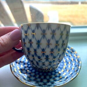 Made in Russia teacup and saucer
